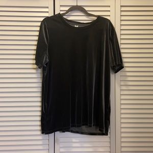 Old Navy Velvet T- Shirt